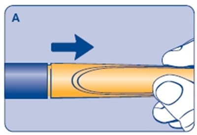 A (Pulling off the pen cap)