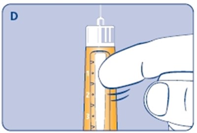 D (Tapping the cartridge)