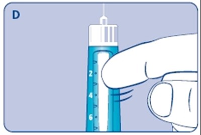 D (Tapping the cartridge)