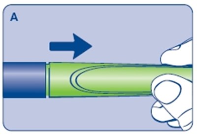 A (Pulling off the pen cap)