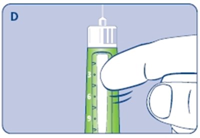 D (Tapping the cartridge)