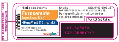 Principal Display Panel (4 mL Vial Label)