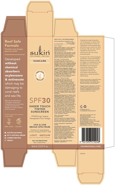 PRINCIPAL DISPLAY PANEL - 60 mL Tube Carton - LIGHT - MEDIUM - sunscreen 01