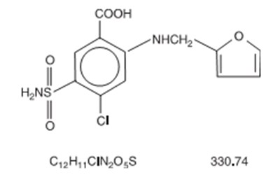Furosemide Structrual Formula (Aae04ef8 9438 43f4 9418 66b55d7bd7dc 01)