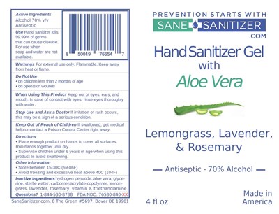 Outer Label 4 Fl Oz (4o 70hs Lgrgel Fda)