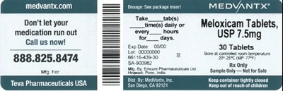 Meloxicam 7.5mg Tablet (Aafd2b0f 435a 4805 9b17 C02f99df59d5 02)