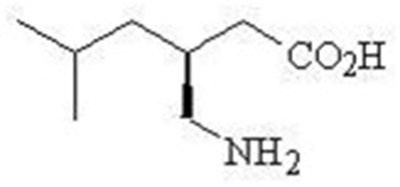 Pregabalin Structure (Pregabalin Srtuc 1)
