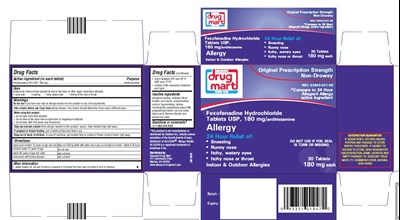 Carton-180 mg-30scount - fexofenadine fig1