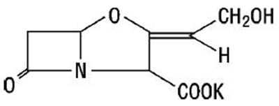 Clavulanic acid chemical structure - amoxiclav str2