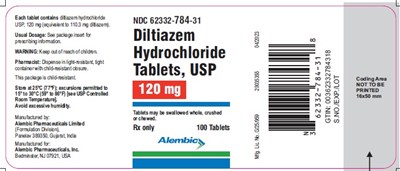100 tablets - diltiazem 120 mg