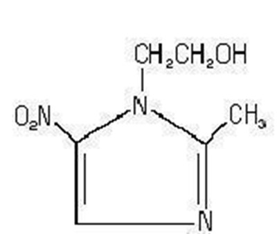 Structural Formula (Metronidazole Struc 1)