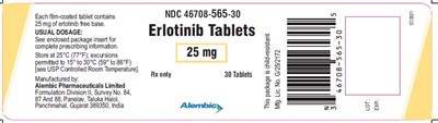 erlotinib-25.jpg 30 tablets - erlotinib 25