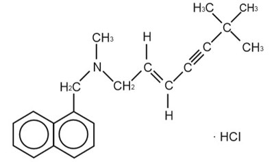 Chemical Structure (Terbinafine 01)