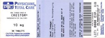 Image Of 10 mg Package Label (4963)
