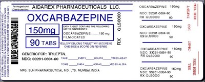 oxcarbazepine-150mg-300mg-600mg-tab-for-sun-6.jpg IMAGE LABEL - oxcarbazepine 150mg 300mg 600mg tab for sun 6