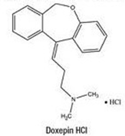 Doxepine - Structure