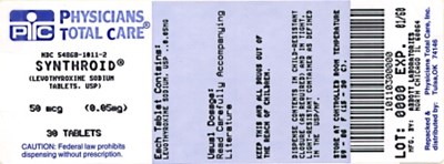 image of 0.05 mg package label - 1011