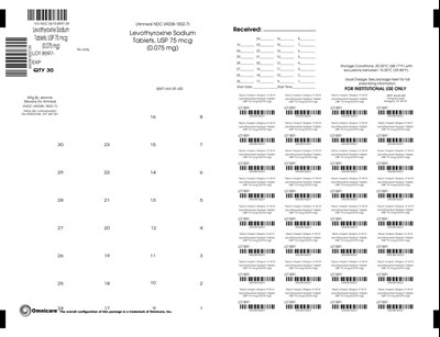 Principal Display Panel (Levothyroxine Sodium Tabs 8573 8574 8597 8598 8599 4)
