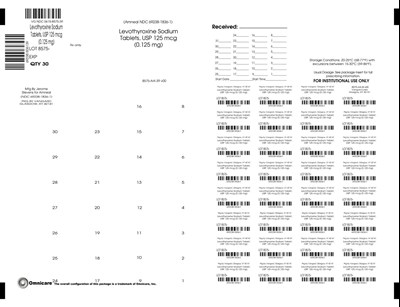 Principal Display Panel (Levothyroxine Sodium Tabs 8573 8574 8597 8598 8599 8)