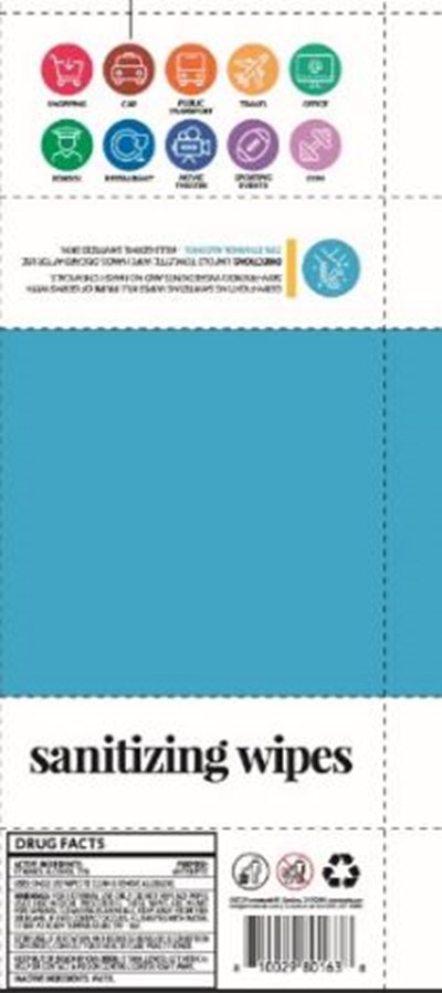 50pcs.jpg All Around Sanitizing Wipes 50pcs - 50pcs