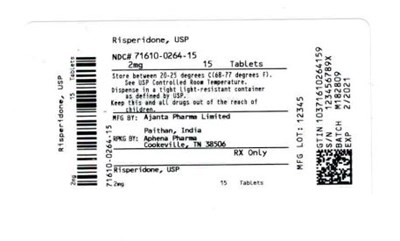 Bottle Label 2 mg (71610 0264 15)