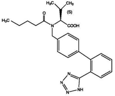 Valsartan Structural Formula (Image 01)