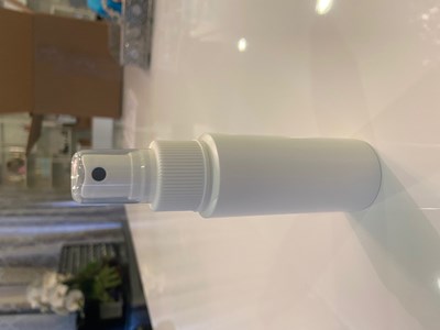 This Is The Front Of The Spray Bottle. (Frontofbottle)