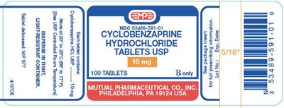 cyclobenzaprine-02.jpg PRINCIPAL DISPLAY PANEL - 10 mg Bottle Label - cyclobenzaprine 02
