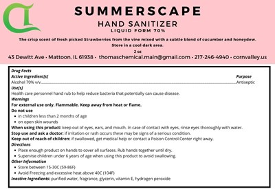 label 2 oz - summerscape