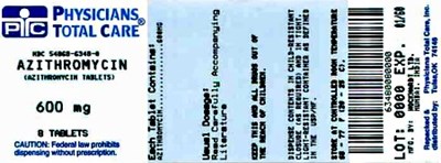 Container Label (6348)