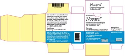 PRINCIPAL DISPLAY PANEL - Kit Carton - 10,000 USP unit - novarel 01