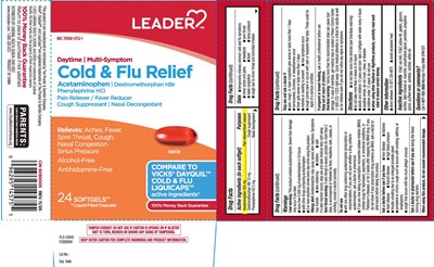 Acetaminophen 325 mg Dextromethorphan Hbr 10 mg Phenylephrine HCl 5 mg (Daytime Cold And Flu 1)