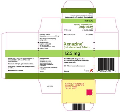 Xenazine  Tetrabenazine Tablet 4