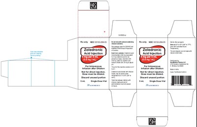 zoledronic-acid-fig3.jpg PACKAGE LABEL-PRINCIPAL DISPLAY PANEL - 4 mg per 5 mL (0.8 mg / mL) - Container-Carton (1 Vial) - zoledronic acid fig3