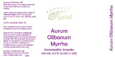 Aurumolibanummyrrhaampules