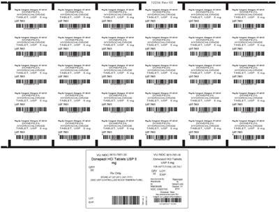 Donepezil 5mg Tab Unit Dose Label (Donepezil 5mg   10mg   Macleods 13)
