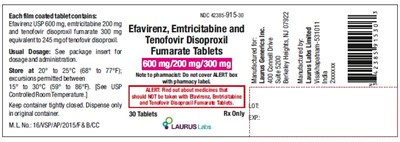 Principal Display Panel (Container Label (30's count))