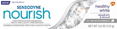 Sensodyne Nourish Healthy 4.0oz (113g) Carton (Image 01)