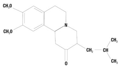 Tetrabenazine Structural Formula (Export 04)