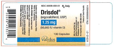 The Following Structural Formula For Ergocalciferol, Also Called Vitamin D2, Is 9, 10-secoergosta-5,7,10 (19), 22-tetraen-3-ol, (3ß,5z,7e,22e)-; (c28h44o) With A Molecular Weight Of 396.65. (Drisdol 02)