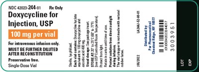 Container Label (Doxycycline For Injection Usp 2)