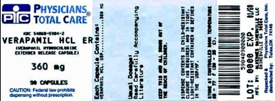 Principal Display Panel (360 mg Bottle Label)
