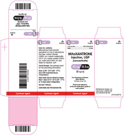 Principal Display Panel (12.5 mL Vial Carton)