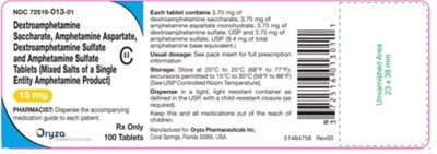 amphetamines-04-v00.jpg Container Label 15 mg - amphetamines 04 v00