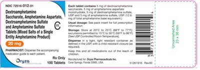 amphetamines-05-v00.jpg Container Label 20 mg - amphetamines 05 v00