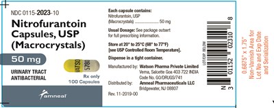50 mg goa label - nitrofurantoin capsules usp macrocrystals goa 2