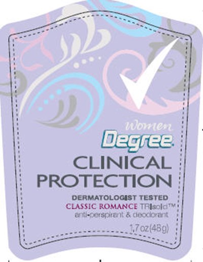 Degree Clinical  Classic Romance 1.7 Front Pdp (Degreeclinprotectclassicromance1pt7pdpfront)