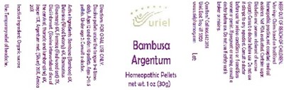 Bambusaargentumpellets