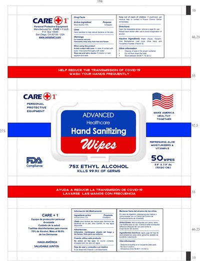 Hand Sanitizing Wipe 50 Pcs (Hand Sanitizing Wipes 50)
