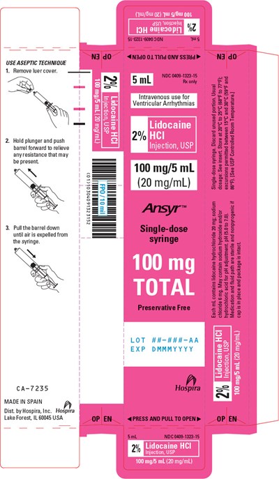 lidocaine-hydrochloride-08.jpg PRINCIPAL DISPLAY PANEL - 20 mg/mL Syringe Carton - lidocaine hydrochloride 08